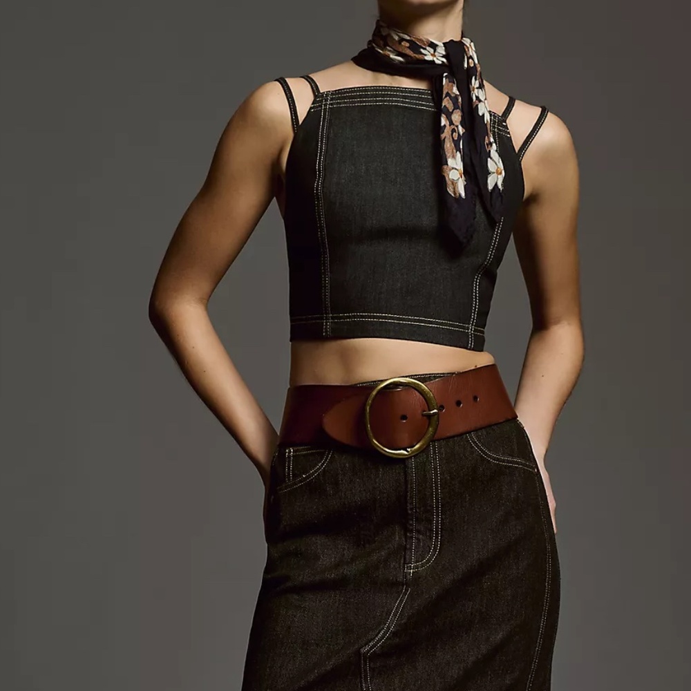 PILCRO PUDDLE SKIRT NWT
